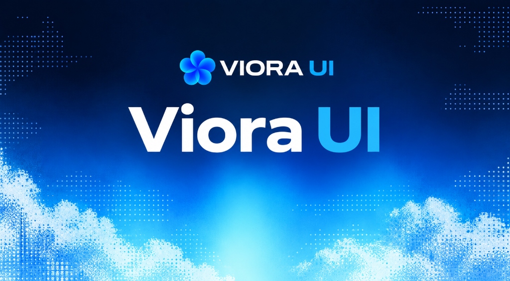 Viora UI website preview